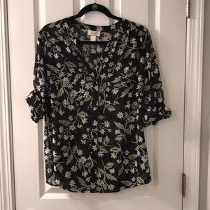 Loft outlet floral top